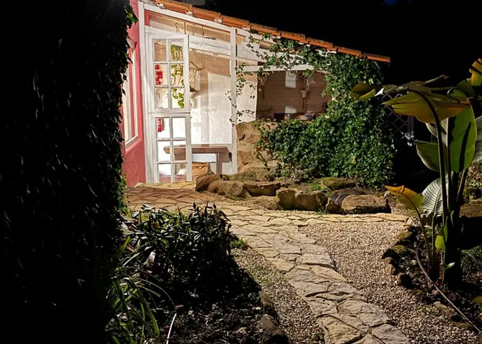 Nativo Natureza Pink Wood Tente de luxe Cela (Leira)